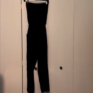 Smartset black halter jumpsuit